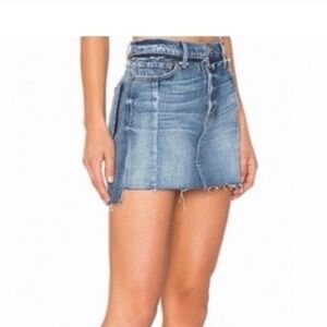 FRAME Denim Mini Skirt  - Dark Wash  24